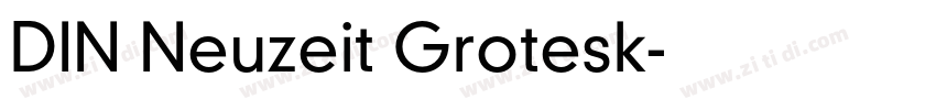 DIN Neuzeit Grotesk字体转换 DIN Neuzeit Grotesk字体转换